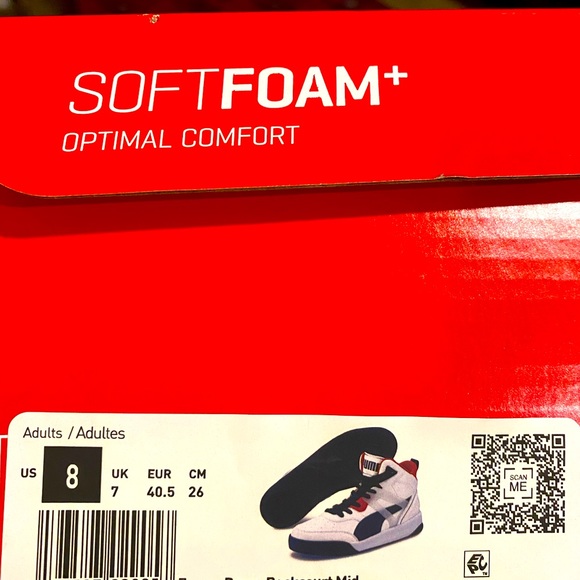 **SOLD** Brand New Size 8 Puma Unisex-Adult Backcourt Mid Shoe - Picture 6 of 7